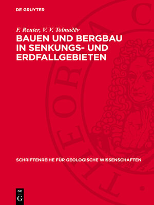 cover image of Bauen und Bergbau in Senkungs- und Erdfallgebieten
